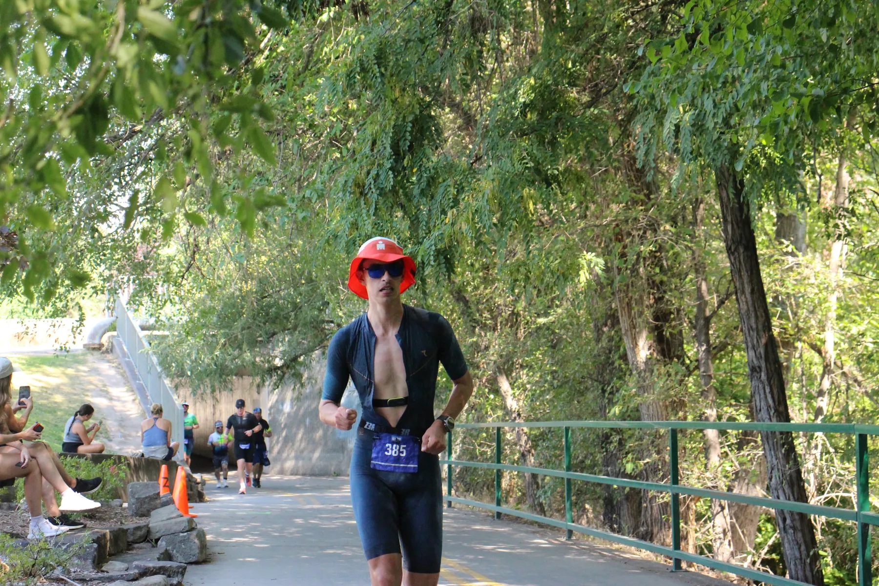 Course à pied à l'IRONMAN 70.3 de Boise