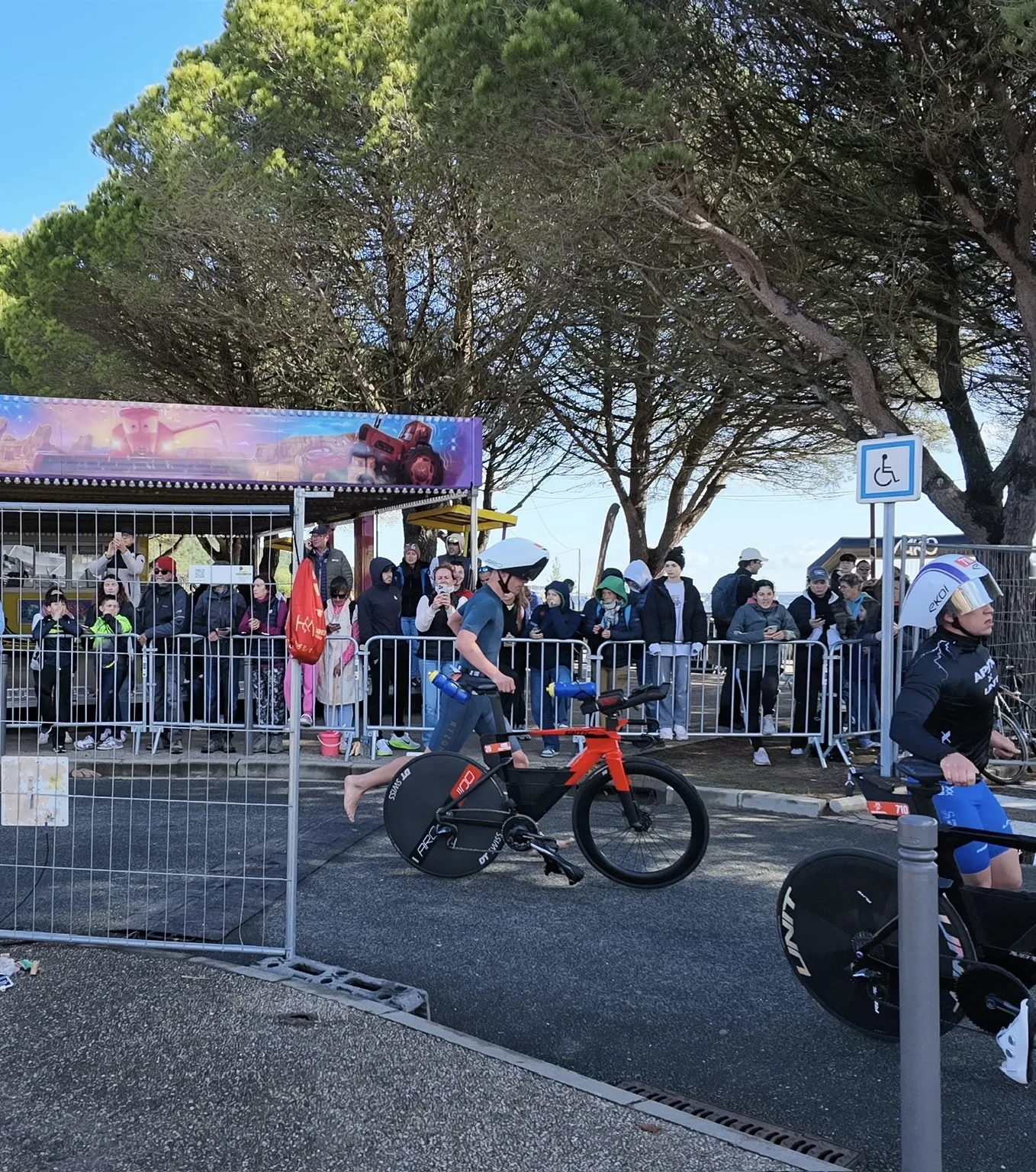 Sortie de transition à vélo